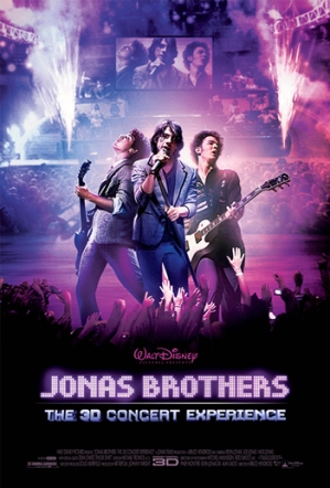 Jonas Brothers - A koncert 3D mozi poszter