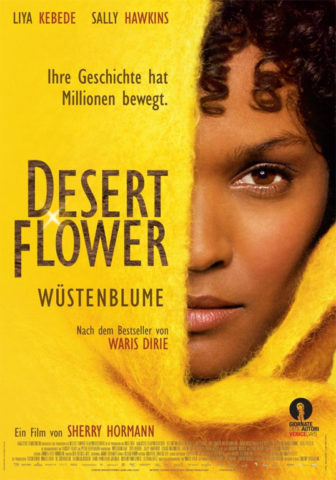 A sivatag virága, film plakát